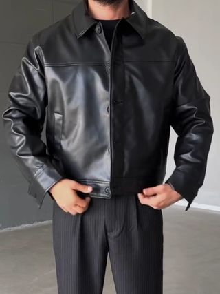 کت چرم NOIR وارداتی 🇹🇷