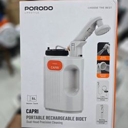 دوش مسافرتی و خودشور شارژی برند Porodo مدل PDLFSTPBSL  مشخصات فنی دستگاه ​ظرفیت باتری: 1600 میلی‌آمپر ساعت ​