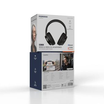 هدفون بی‌سیم و باسیم پرودو سری Soundtec مدل PDSJH820