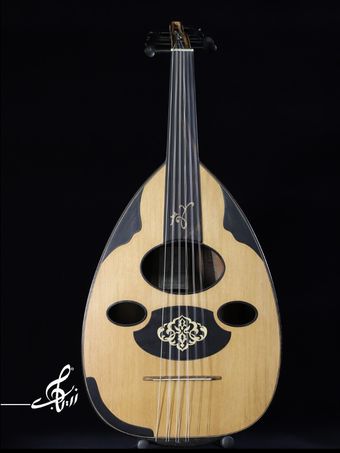 عود زریاب الگوی عراقی 19 کد5054 (ترمیم کاسه)