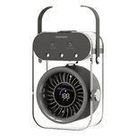 پنکه شارژی و رطوبت ساز(مست فن-mist fan)قابل حمل از برندPorodo lifestyleمدلPDLFSTZH26