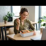 ظرف غذای برقی و شارژی برند Porodo مدل Lite Lunch (مدل PDLFSTDA01