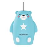 مسواک برقی کودکانه Porodo Lifestyle Totlo (مدل PDLFSTZ2U) با طراحی جذاب و فانتزی طرح خرس آبی