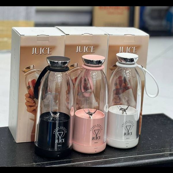 مخلوطکن و اسموتیساز قابل حمل 500ml (Fresh Health Juice)