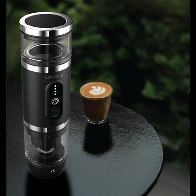 دستگاه اسپرسوساز مسافرتی و شارژی (4 در 1) از برند LePresso