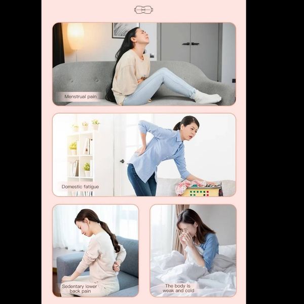 ماساژور قاعدگی شارژی پرودو (Porodo Cordless Heat Wave Massage Pad