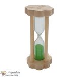 ساعت شنی چوبی 3 - 5  دقیقه ای کوچک