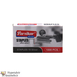سوزن منگنه پارسیکار کد Jm1210s سایز 10 بسته 1000 عددی نقره ای رنگ