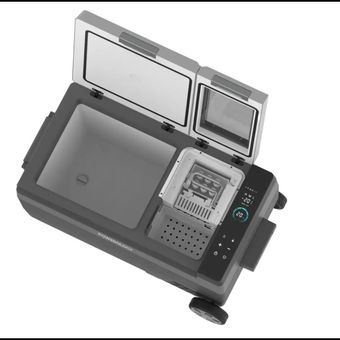 یخچال و یخ‌ ساز قابل حمل مسافرتی 32 لیتری پاورولوژی Powerology P90CAR 559604