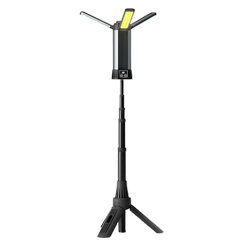 پروژکتور حرفه ای کمپینگ مدل ED-32770 — Pro LED 3‑COB Floodlight با پایه تلسکوپی