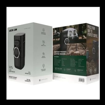 قهوه ساز جیبی فوری گرین‌لاین GNINPCOF100BK