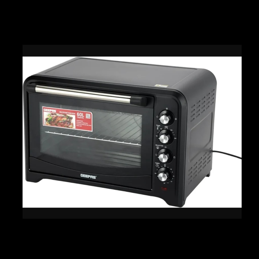 آون توستر 60 لیتری جی پاس مدل GO4401N Electric Oven With Convection And Rotisserie, 60L