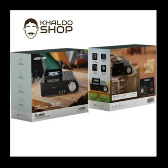 اجاق گاز مسافرتی گرین لاین مدل flamo 3burner stove