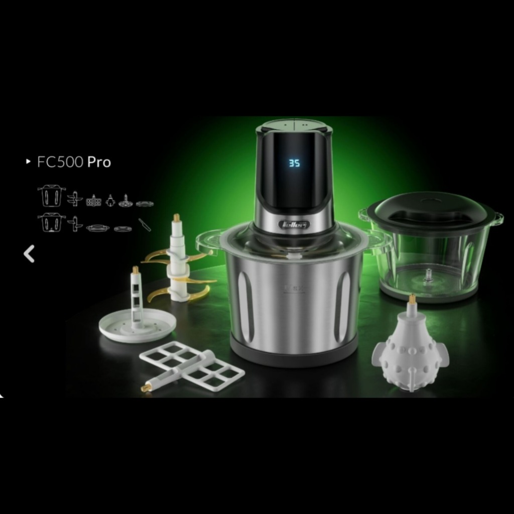 خرد کن دو کاسه فلر مدل FC500 PRO SS