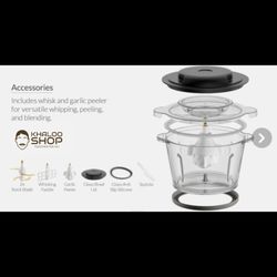 خرد کن دو کاسه فلر مدل FC500 PRO SS