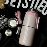 فلاسک Bangda دو دسته بنددار(1/8 لیتر) رنگ صورتی