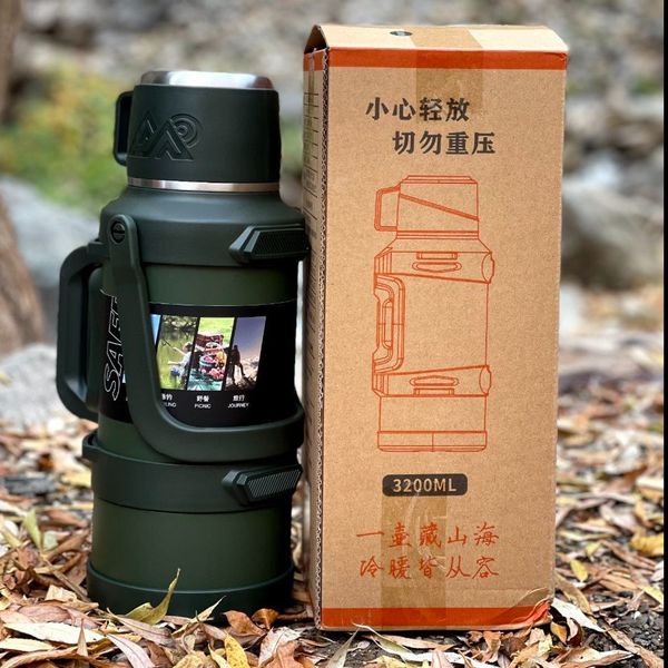 فلاسک (3/2 لیتری) دودسته کوهنوردی مارک SAFE در رنگبندی