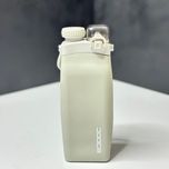 بطری آب تمام سلیکونی ساده و شفاف وارداتی مارک dooc در رنگبندی