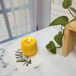 شمع معطر موم سویا مدل ترانه