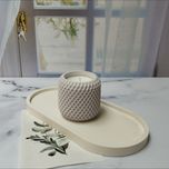 شمع معطر موم سویا مدل ترانه