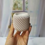 شمع معطر موم سویا مدل ترانه