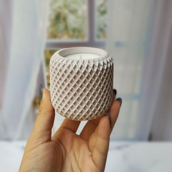 شمع معطر موم سویا مدل ترانه