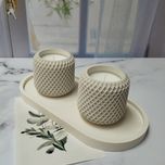 شمع معطر موم سویا مدل ترانه