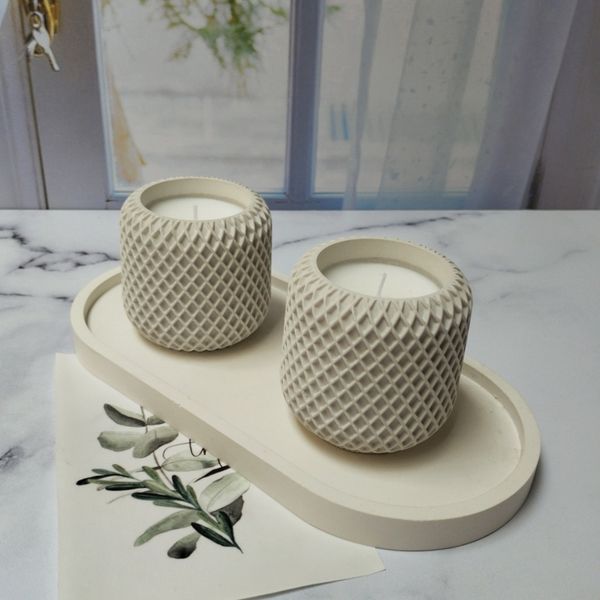 شمع معطر موم سویا مدل ترانه