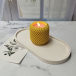 شمع معطر موم سویا مدل ترانه