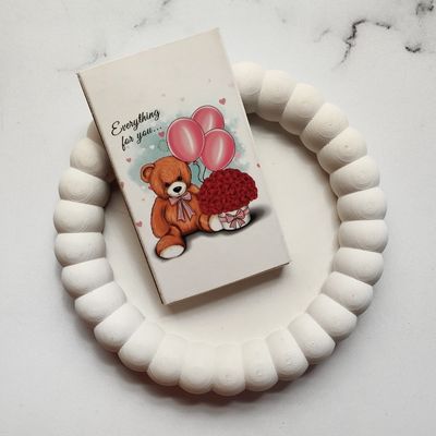 کبریت فانتزی جعبه مقوایی مدل تدی