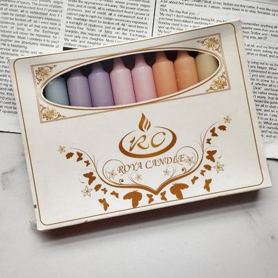 شمع رنگی رویا کندل ده عددی