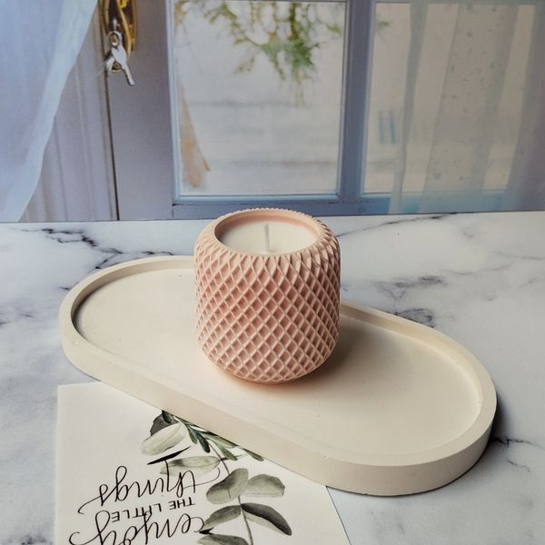 شمع معطر موم سویا مدل ترانه