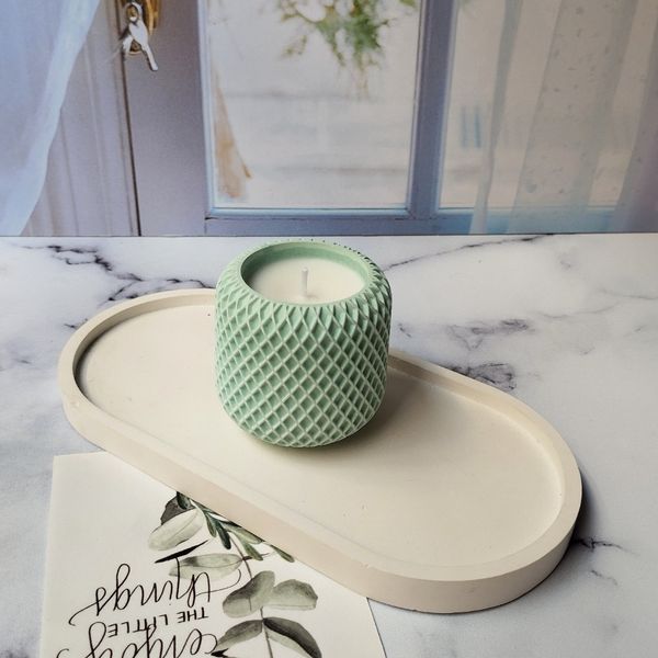 شمع معطر موم سویا مدل ترانه