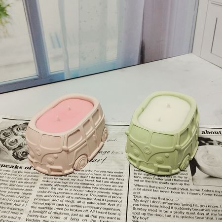 شمع معطر موم سویا مدل هیپی