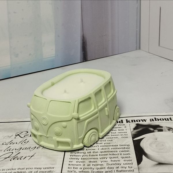 شمع معطر موم سویا مدل هیپی