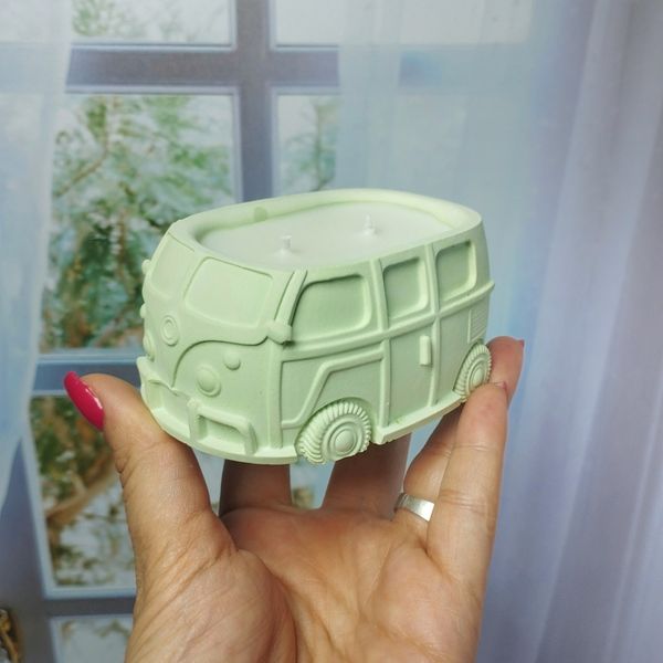 شمع معطر موم سویا مدل هیپی