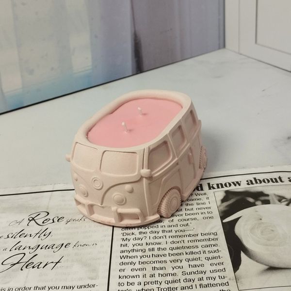 شمع معطر موم سویا مدل هیپی