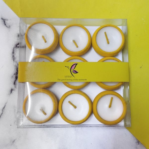 شمع وارمر سنگی 9 عددی برند مانا