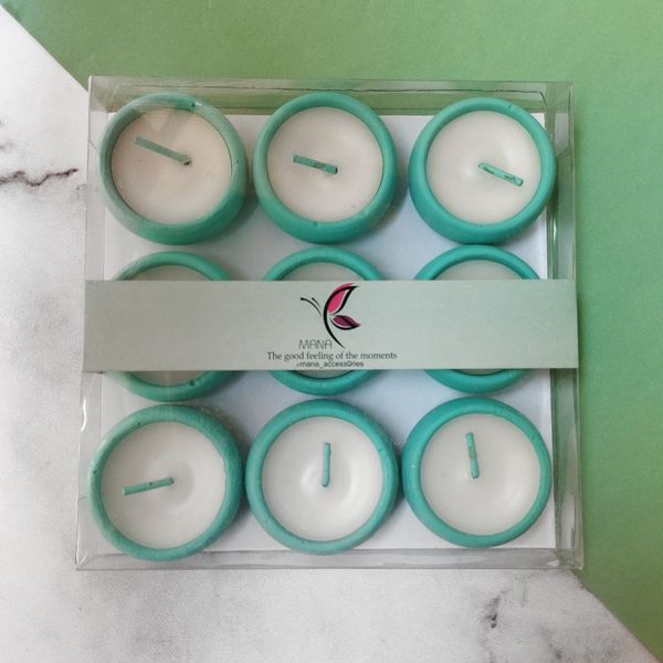 شمع وارمر سنگی 9 عددی برند مانا