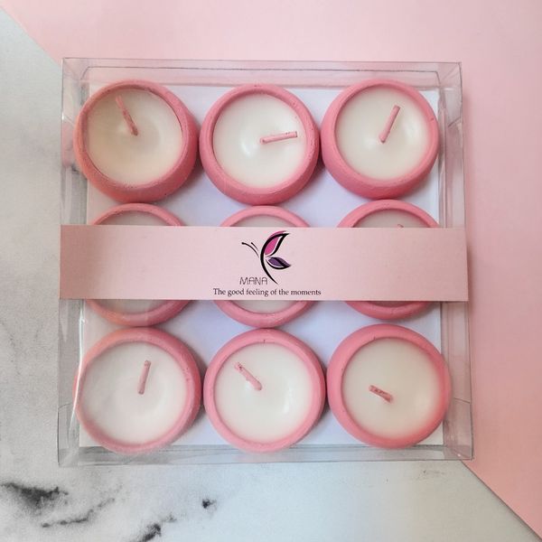 شمع وارمر سنگی 9 عددی برند مانا