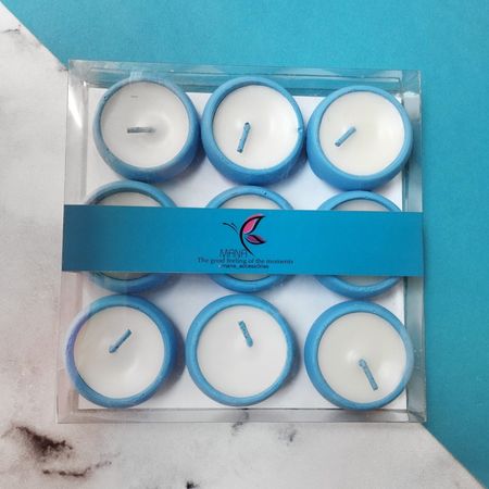 شمع وارمر سنگی 9 عددی برند مانا