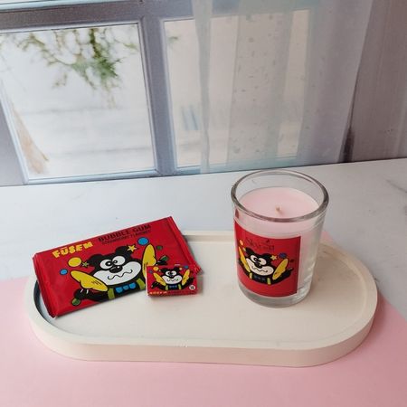 شمع معطر رایحه آدامس خرسی برند اسکای