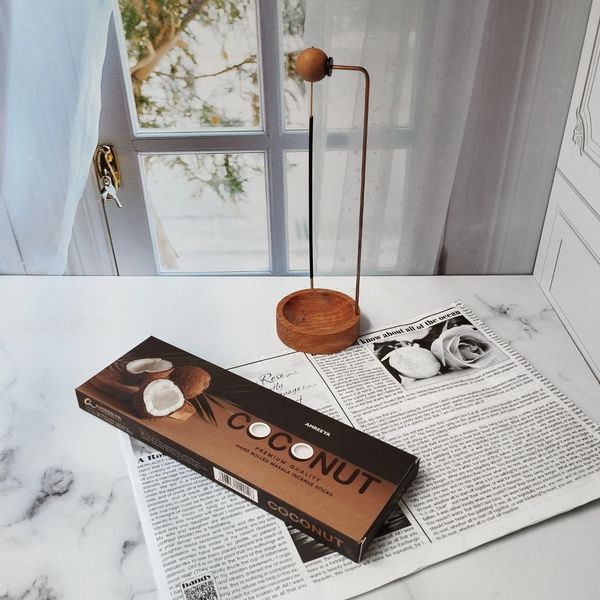 عود دست ساز هندی رایحه نارگیل برند آمریا