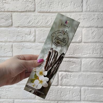 عود دست ساز هندی ارگانیک رایحه وانیل برند کایناز