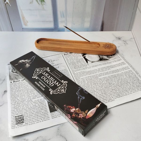 عود دست ساز هندی رایحه عربین عود برند ناندیتا