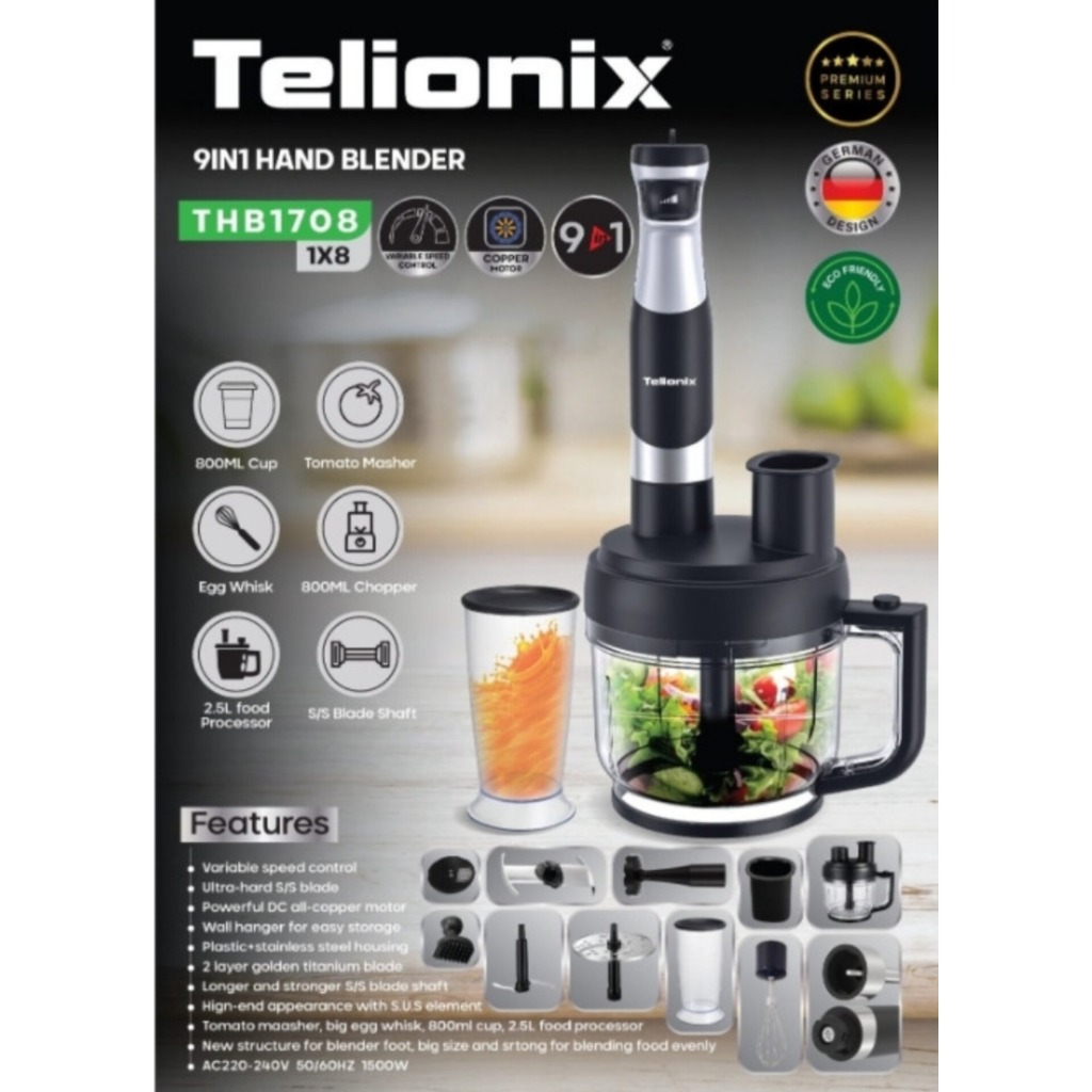 گوشت کوب 9 کاره تلیونیکس مدل THB1708