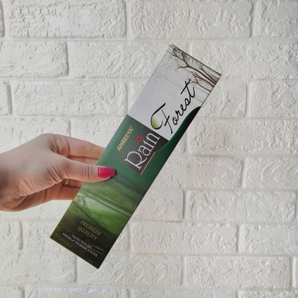 عود دست ساز هندی رایحه رین فارست برند آمریا