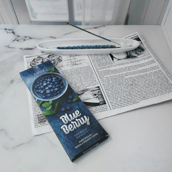 عود دست ساز هندی رایحه بلوبری برند کایناز