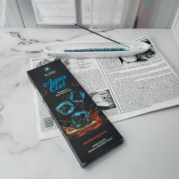 عود دست ساز هندی رایحه آکواکول برند نابیلا