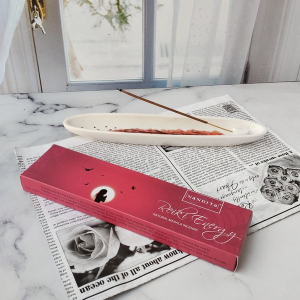 عود دست ساز هندی رایحه ریکی انرژی برند ناندیتا